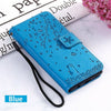 For LG Stylo 4/4 Plus Leather Wallet Flower Pattern Case