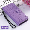 For LG Stylo 4/4 Plus Leather Wallet Flower Pattern Case