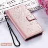 For LG Stylo 4/4 Plus Leather Wallet Flower Pattern Case