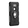 FOR LG V30/V30+ Plus /V30S/V35 Car Holder Stand Magnetic Ring Soft Rubber Case Cover