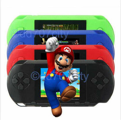 US STOCK! PXP3 Game Console Handheld Portable 16 Bit Retro Video Free Games Gift - Place Wireless