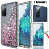 For Samsung Galaxy S21 Ultra S20 FE Note 20 Liquid Bling Case / Screen Protector