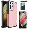 For Samsung Galaxy S21+ S21 Ultra S20 Note 20 Armor Case Lens & Screen Protector