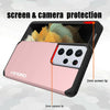 For Samsung Galaxy S21+ S21 Ultra S20 Note 20 Armor Case Lens & Screen Protector