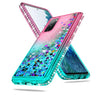 For Samsung Galaxy S21 Ultra S20 FE Note 20 Liquid Bling Case / Screen Protector