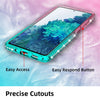 For Samsung Galaxy S21 Ultra S20 FE Note 20 Liquid Bling Case / Screen Protector