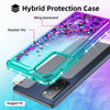 For Samsung Galaxy S21 Ultra S20 FE Note 20 Liquid Bling Case / Screen Protector