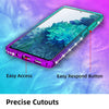 For Samsung Galaxy S21 Ultra S20 FE Note 20 Liquid Bling Case / Screen Protector