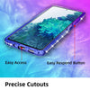 For Samsung Galaxy S21 Ultra S20 FE Note 20 Liquid Bling Case / Screen Protector