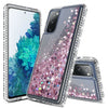 For Samsung Galaxy S21 Ultra S20 FE Note 20 Liquid Bling Case / Screen Protector