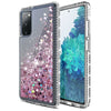 For Samsung Galaxy S21 Ultra S20 FE Note 20 Liquid Bling Case / Screen Protector