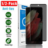 For Samsung Galaxy S21 Ultra 5G / S20+ / Note 20 10 HD Anti-Spy Screen Protector