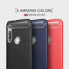 For Motorola Moto G Fast Shockproof Armo r Carbon Fiber Hybrid Brush Case Cover