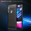 For Motorola Moto G Fast Shockproof Armo r Carbon Fiber Hybrid Brush Case Cover