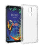 For LG K40/K12 +/X4 2019/Solo 4G LTE Shockproof Silicone Soft Bumper Clear Case