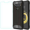 For LG V50 G8 G7 ThinQ 5G/V40/G6 Shockproof Armor Protective Case+Tempered Glass