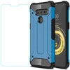 For LG V50 G8 G7 ThinQ 5G/V40/G6 Shockproof Armor Protective Case+Tempered Glass