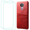 For Motorola Moto G7 Power /G7 Supra PU Leather Wallet Card Slot Back Cover Case