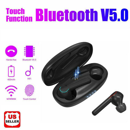 Wireless TWS Mini True Bluetooth Twins Stereo In-Ear Earphone Headset Earbuds US - Place Wireless