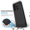 For Motorola Moto G Stylus Case Brushed Armor Rubber Hard Cover +Tempered Glass