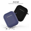 3-in-1 AirPods Silicone Case Cover Magnetic Strap Keychain for Apple AirPod 1/2