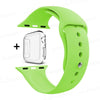 Silicone Wrist Band Sports Strap For Apple Watch 1/2/3/4/5 iWatch 38/42/40/44mm