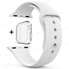 Silicone Wrist Band Sports Strap For Apple Watch 1/2/3/4/5 iWatch 38/42/40/44mm