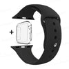 Silicone Wrist Band Sports Strap For Apple Watch 1/2/3/4/5 iWatch 38/42/40/44mm