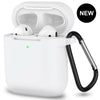 AirPods Silicone Case + Keychain Protective Durable Cover For AirPod Case 2 & 1