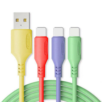 For iPhone 5 6 7 8 X XS XR Plus USB Lightning Cable Fast Charger Data SYNC Cord - Place Wireless