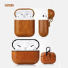 Luxury AirPods Case Leather Protective Cover Shockproof For Apple AirPod Pro 2 1