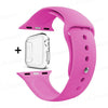 Silicone Wrist Band Sports Strap For Apple Watch 1/2/3/4/5 iWatch 38/42/40/44mm