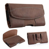 Cell Phones Case Horizontal Leather Carrying Pouch Cover with Belt Clip Holster