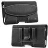 Cell Phones Case Horizontal Leather Carrying Pouch Cover with Belt Clip Holster