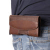 Cell Phones Case Horizontal Leather Carrying Pouch Cover with Belt Clip Holster