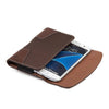 Cell Phones Case Horizontal Leather Carrying Pouch Cover with Belt Clip Holster