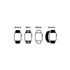 Crystal Diamond Protector Case For Apple Watch iWatch 5 4 3 2 38/40/42/44 mm