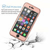 For iPhone 11 Pro Max 8 6S 7 / 7 Plus Ultra Thin Slim Hard Case Cover+ Tempered Glass