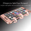 For iPhone 11 Pro Max 8 6S 7 / 7 Plus Ultra Thin Slim Hard Case Cover+ Tempered Glass