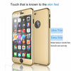 For iPhone 11 Pro Max 8 6S 7 / 7 Plus Ultra Thin Slim Hard Case Cover+ Tempered Glass