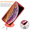 For iPhone 11 Pro Max 8 6S 7 / 7 Plus Ultra Thin Slim Hard Case Cover+ Tempered Glass