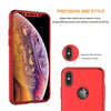 For iPhone 11 Pro Max 8 6S 7 / 7 Plus Ultra Thin Slim Hard Case Cover+ Tempered Glass