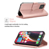 For iPhone 12 Pro/12 Mini/12 Pro Max Leather Wallet Case Flip Phone Cases Cover