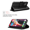 For iPhone 12 Pro/12 Mini/12 Pro Max Leather Wallet Case Flip Phone Cases Cover