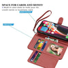 For iPhone 12 Pro/12 Mini/12 Pro Max Leather Wallet Case Flip Phone Cases Cover