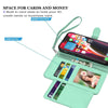 For iPhone 12 Pro/12 Mini/12 Pro Max Leather Wallet Case Flip Phone Cases Cover