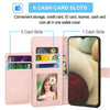 For For Samsung Galaxy A12 Case Wallet Leather Card Slot Cover Folding KickStand