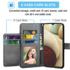 For For Samsung Galaxy A12 Case Wallet Leather Card Slot Cover Folding KickStand