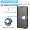 For For Samsung Galaxy A12 Case Wallet Leather Card Slot Cover Folding KickStand