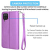 For For Samsung Galaxy A12 Case Wallet Leather Card Slot Cover Folding KickStand